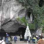 Here is the cave where you can drink the water that has healed so many. There are many faithful that come everyday to drink it and put it on their bodies. You can also fill up bottles at another point to take to others.