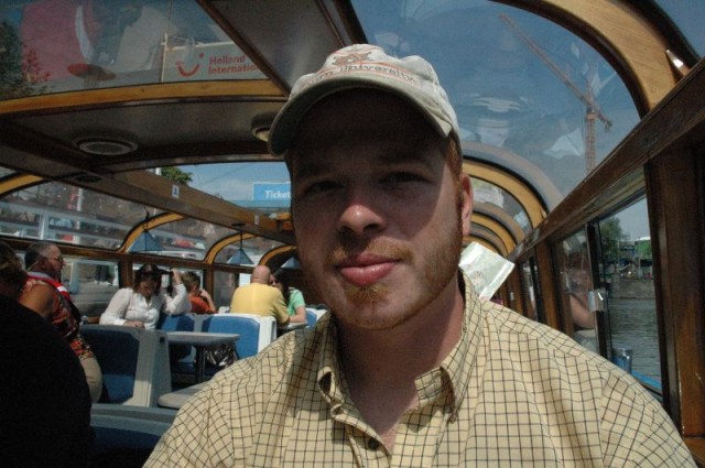 Me on boat tour