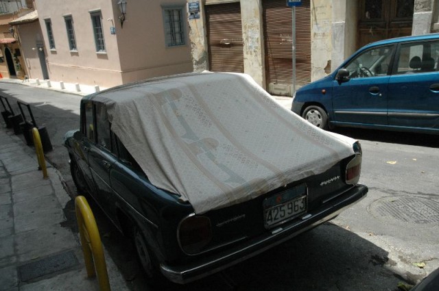 Coverd with bed sheets
