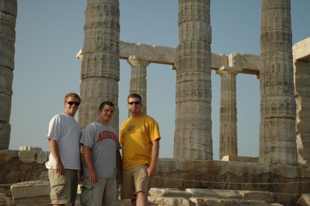 At Poseidon's Temple