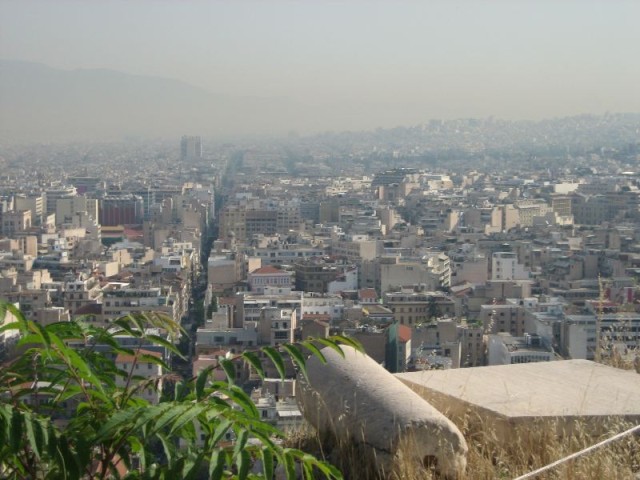 Smog over Athens