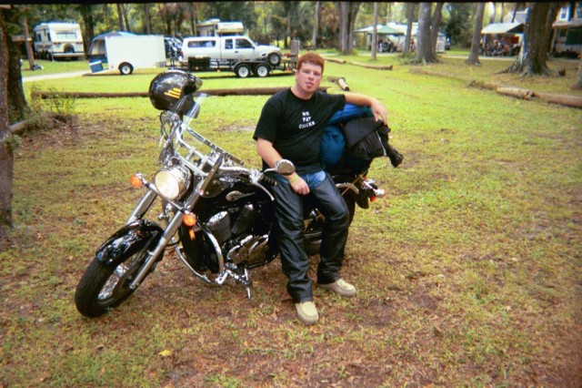 Ben packed and Ready to go