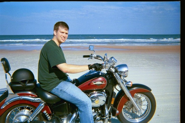 Stu on the Beach