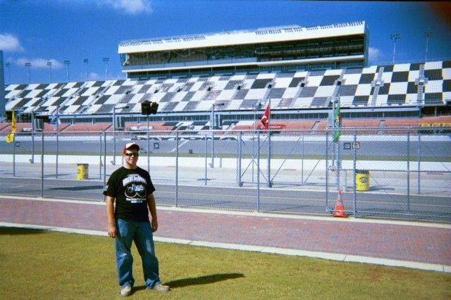 In the Infield at Daytona
