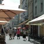 streets lined with cafes