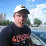 Bradley eats peanuts whole (shell and all)