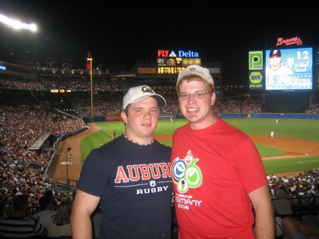 Bros at the game