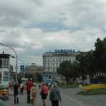 Big advertisements on buildings