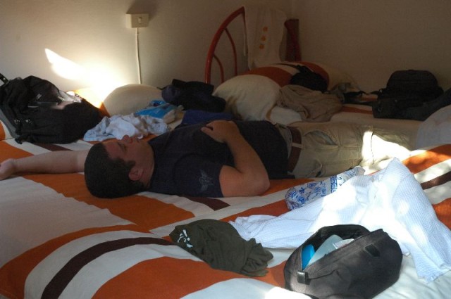 Resting from Traveling