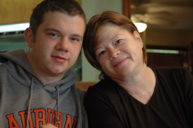 Brad and Mom
