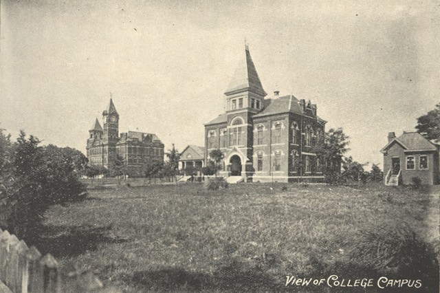 College campus 1893