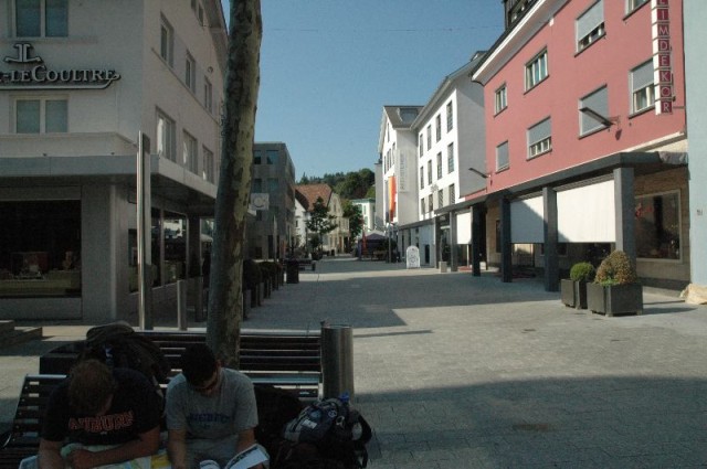 Side street in Liechtenstein