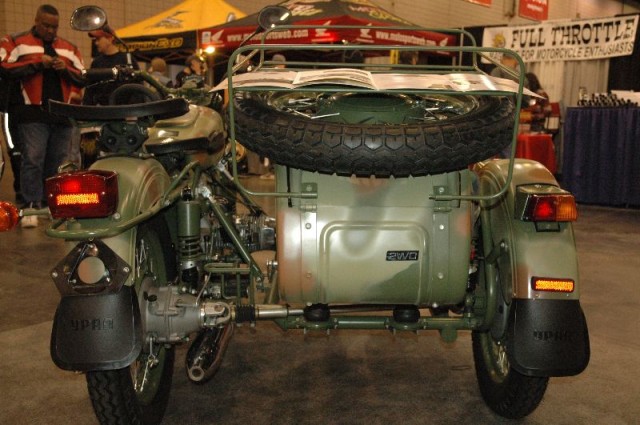 A Ural (notice the 2WD sticker)