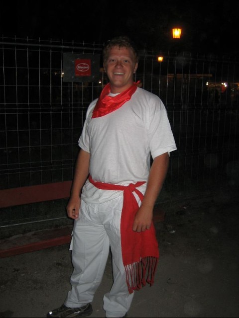 Brandon in the outfit