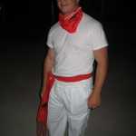Brad in the outfit