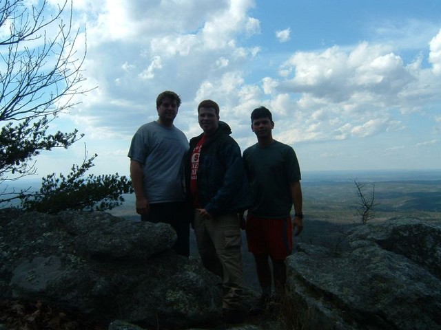 The hiking team