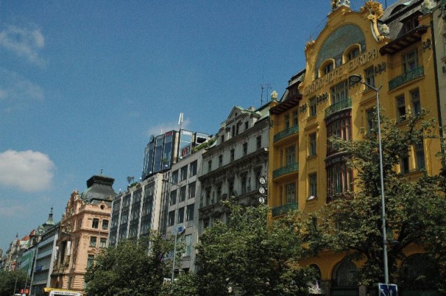 colorful buildings