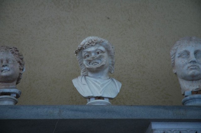 Something's wrong with his face