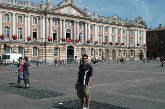 Felipe at Toulouse's City Hall